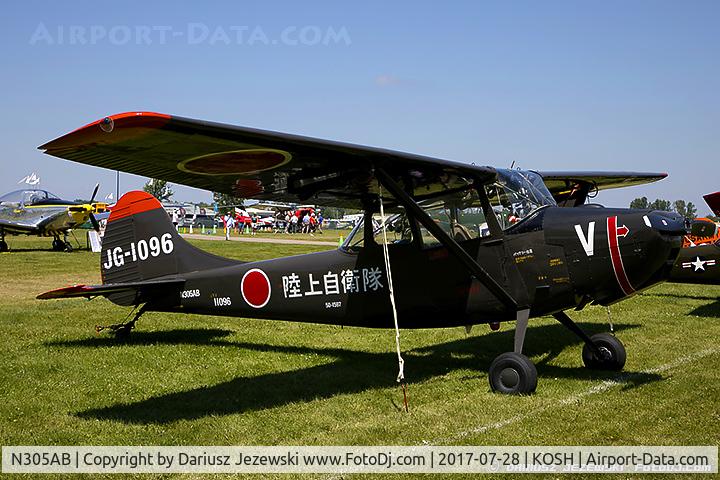 N305AB, 1951 Cessna 305A C/N 21290, Cessna 305A L-19A Bird Dog  C/N 21290, N305AB