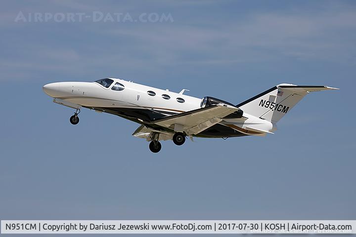 N951CM, 2010 Cessna 510 Citation Mustang Citation Mustang C/N 510-0327, Cessna 510 Citation Mustang  C/N 510-0327, N951CM