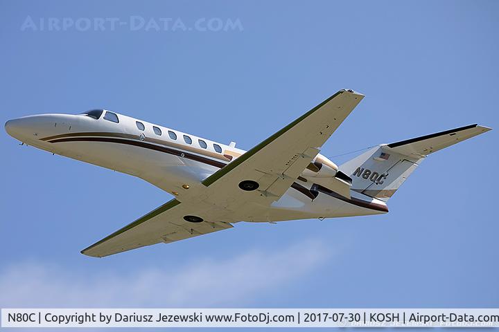 N80C, 2002 Cessna 525A CitationJet CJ2 C/N 525A0104, Cessna 525A CitationJet CJ2  C/N 525A0104, N80C