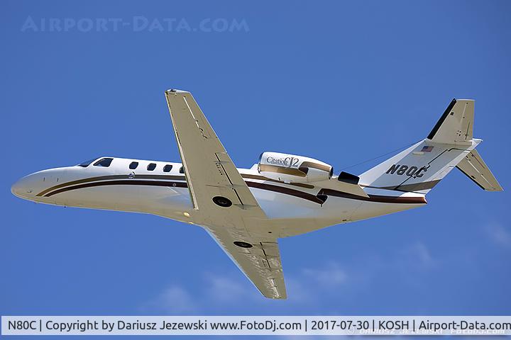 N80C, 2002 Cessna 525A CitationJet CJ2 C/N 525A0104, Cessna 525A CitationJet CJ2  C/N 525A0104, N80C