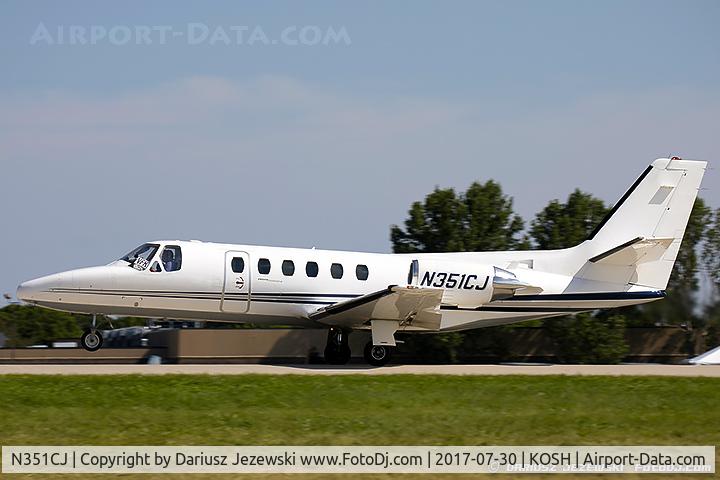 N351CJ, 1982 Cessna 550 Citation C/N 550-0351, Cessna 550 Citation II  C/N 550-0351, N351CJ