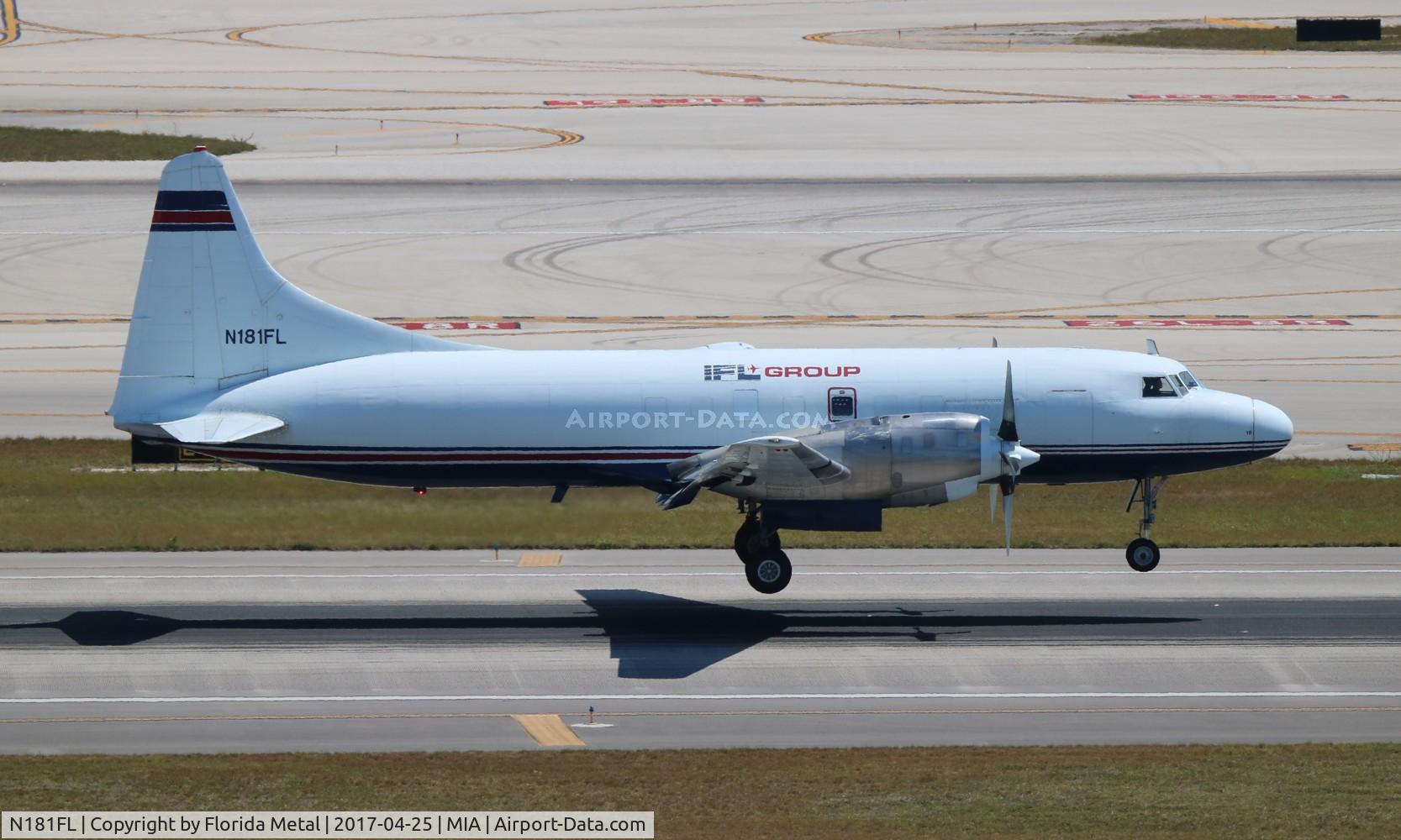 N181FL, 1956 Convair 580 C/N 387, IFL Group Convair 580