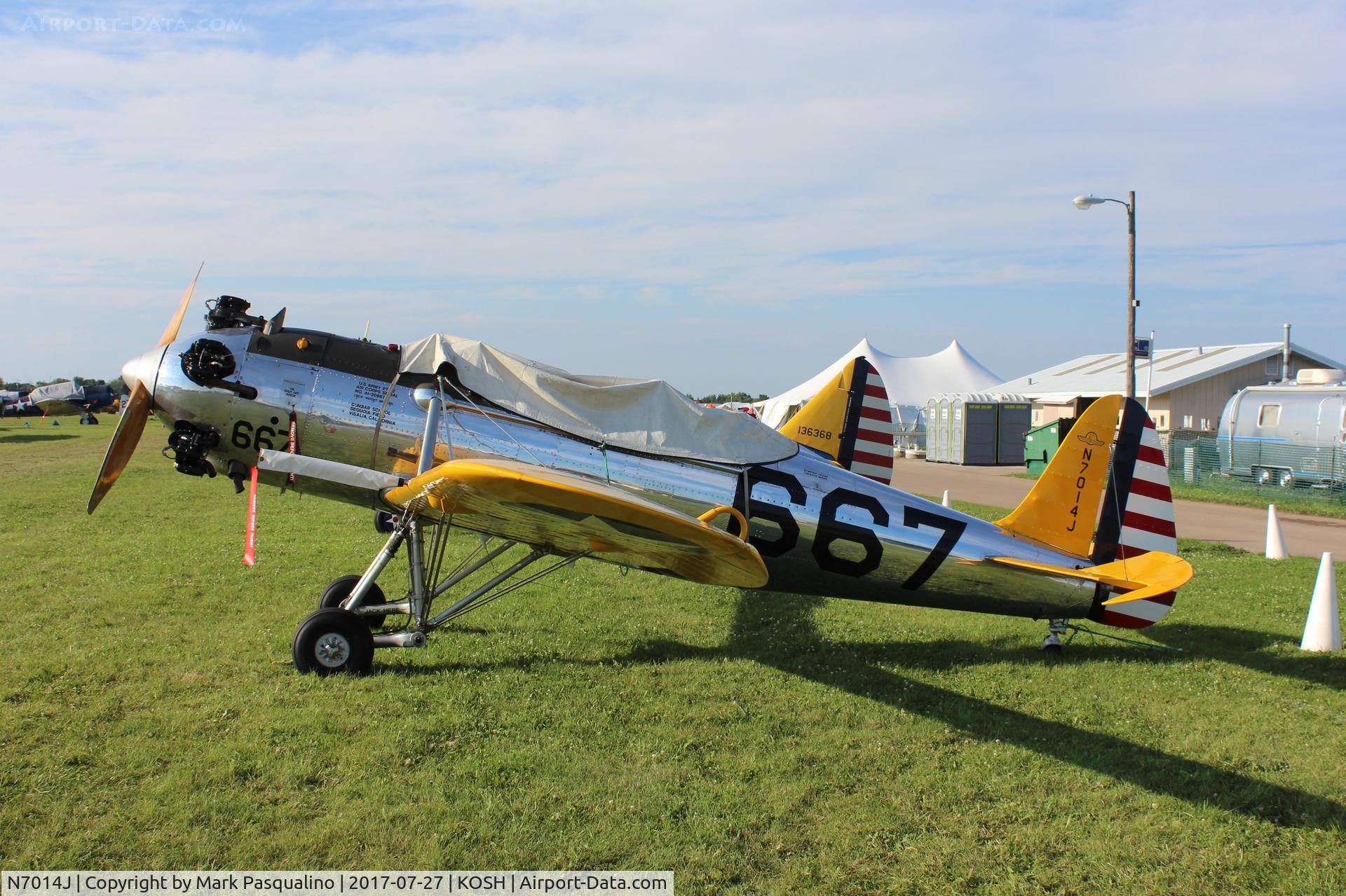 N7014J, 1942 Ryan Aeronautical ST3KR C/N 1876, Ryan PT-22
