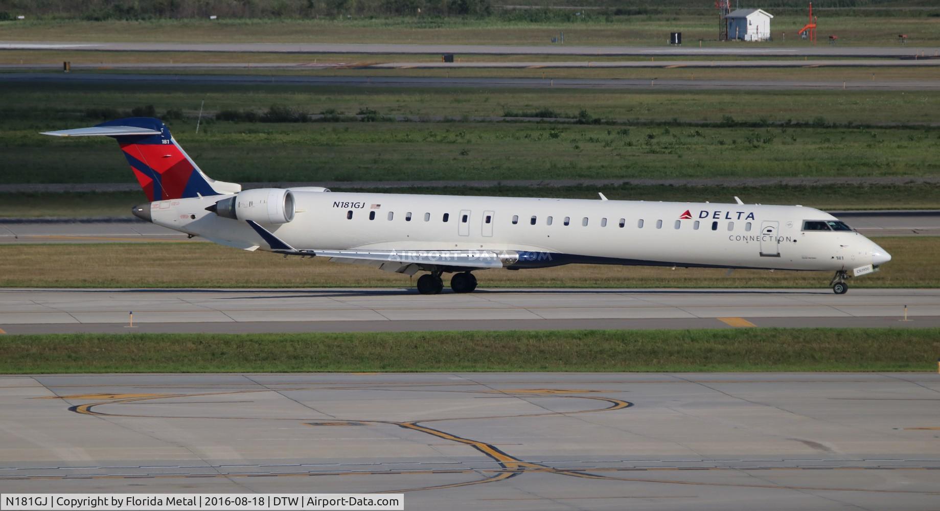 N181GJ, 2008 Bombardier CRJ-900 (CL-600-2D24) C/N 15204, Delta Connection