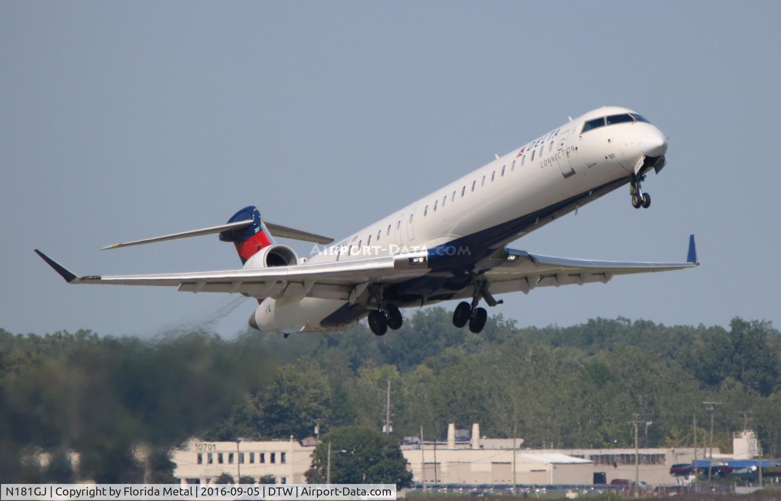 N181GJ, 2008 Bombardier CRJ-900 (CL-600-2D24) C/N 15204, Delta Connection