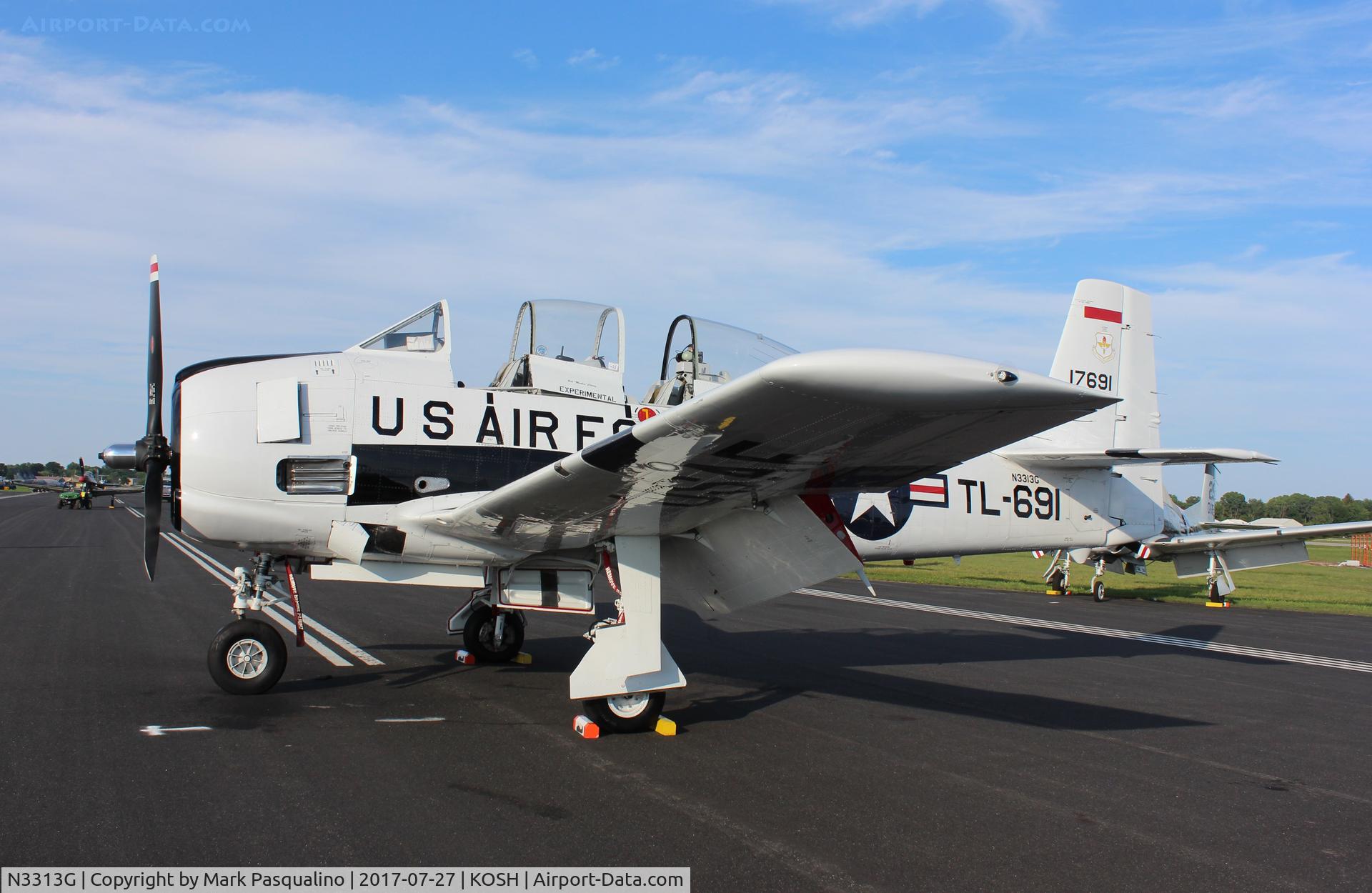 N3313G, 1953 North American T-28A Trojan C/N 174-544, North American T-28A