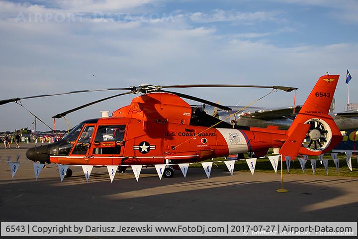 6543, Aérospatiale MH-65D Dolphin C/N 6025, MH-65D Dolphin 6543  from   CGAS Traverse City, MI
