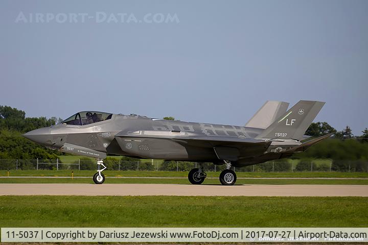 11-5037, 2011 Lockheed Martin F-35A Lightning II C/N AF-48, F-35A Lightning II 11-5037 LF from 61st FS 