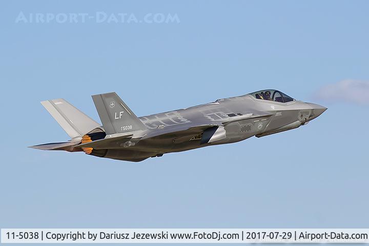 11-5038, 2011 Lockheed Martin F-35A Lightning II C/N AF-49, F-35A Lightning II 11-5038 LF from 61st FS 