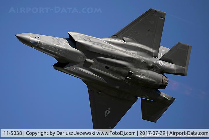 11-5038, 2011 Lockheed Martin F-35A Lightning II C/N AF-49, F-35A Lightning II 11-5038 LF from 61st FS 