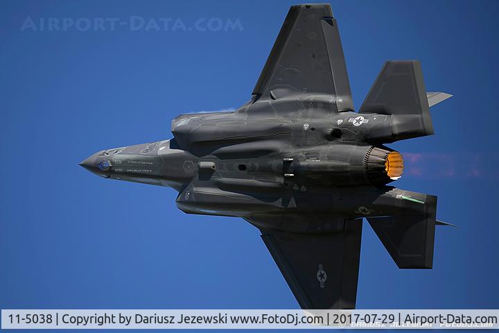 11-5038, 2011 Lockheed Martin F-35A Lightning II C/N AF-49, F-35A Lightning II 11-5038 LF from 61st FS 