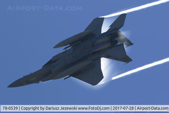78-0539, 1978 McDonnell Douglas F-15C Eagle C/N 0529/C072, F-15C Eagle 78-0539 JZ from 122nd FW 
