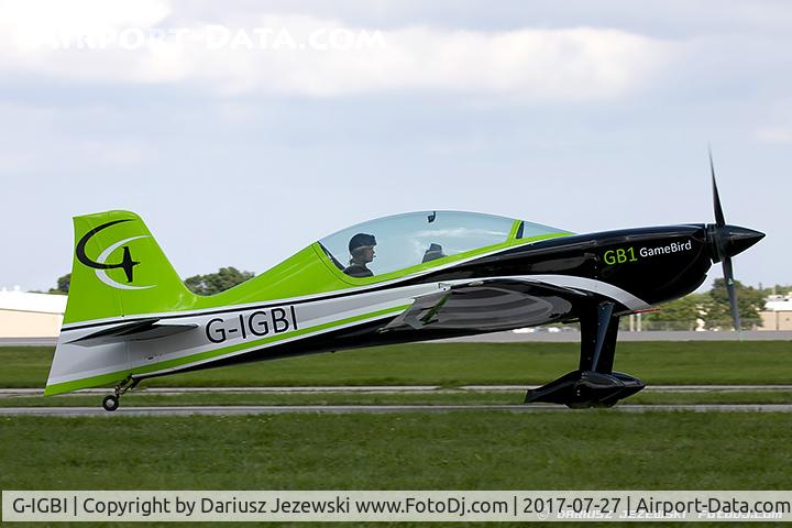 G-IGBI, 2015 Game Composites GBI Gamebird C/N 001, Game Composites GBI Gamebird  C/N 1, G-IGBI