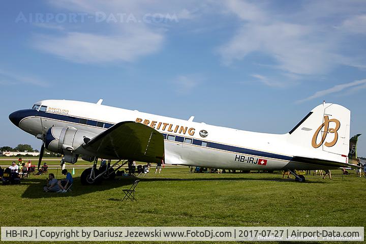 HB-IRJ, 1940 Douglas DC-3A-S4C4G C/N 2204, Douglas DC3A-S4C4G  C/N 2204,  HB-IRJ