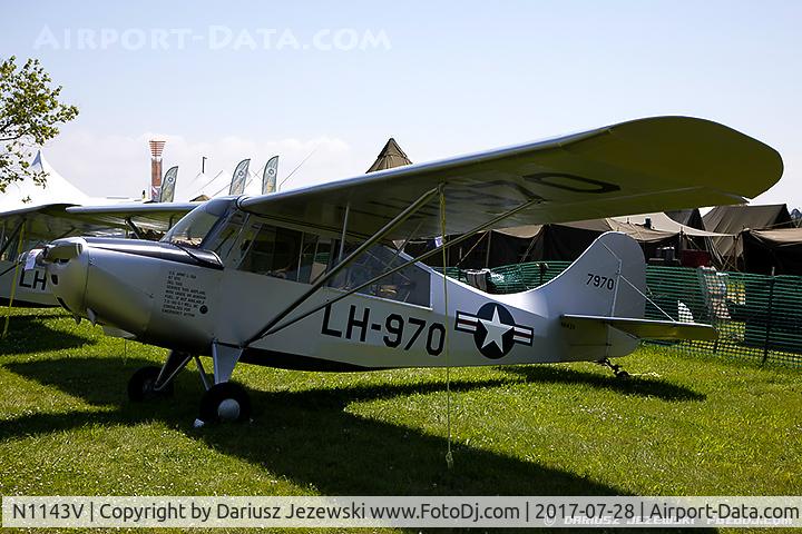 N1143V, 1947 Champion Aeronca 7BCM C/N 47970, Champion 7BCM (L-16A)  C/N 47970, N1143V