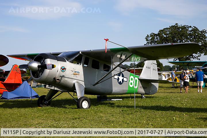 N115P, 1944 Howard Aircraft DGA-15P C/N 926, Howard Aircraft DGA-15P  C/N 926, N115P