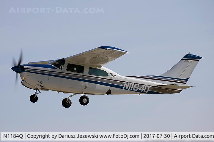N1184Q, 1972 Cessna T210L Turbo Centurion C/N 21059684, Cessna T210L Turbo Centurion  C/N 21059684, N1184Q