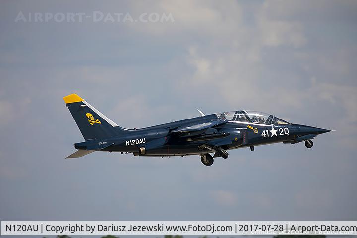 N120AU, 1981 Dassault-Dornier Alpha Jet A C/N 0120, Dassault-Dornier Alpha Jet  C/N 120, N120AU