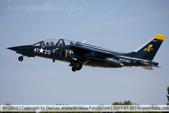N120AU, 1981 Dassault-Dornier Alpha Jet A C/N 0120, Dassault-Dornier Alpha Jet  C/N 120, N120AU