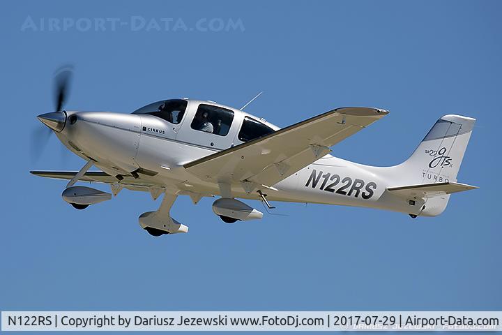 N122RS, 2008 Cirrus SR22 G3 GTS X Turbo C/N 3241, Cirrus SR22  C/N 3241, N122RS