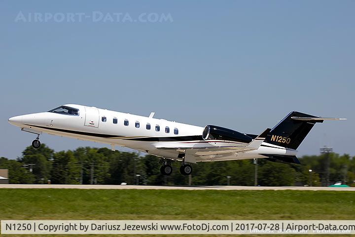 N1250, 1986 Beech 300 C/N FA-88, Learjet Inc 45  C/N 27, N1250