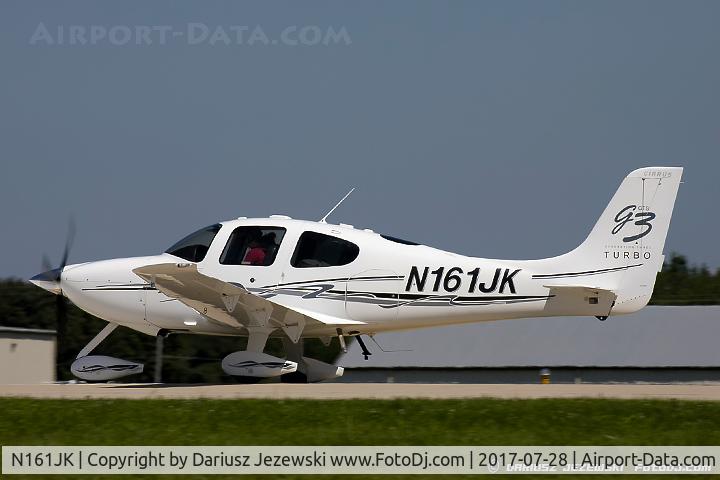 N161JK, 2007 Cirrus SR22 G3 GTS Turbo C/N 2462, Cirrus SR22  C/N 2462, N161JK