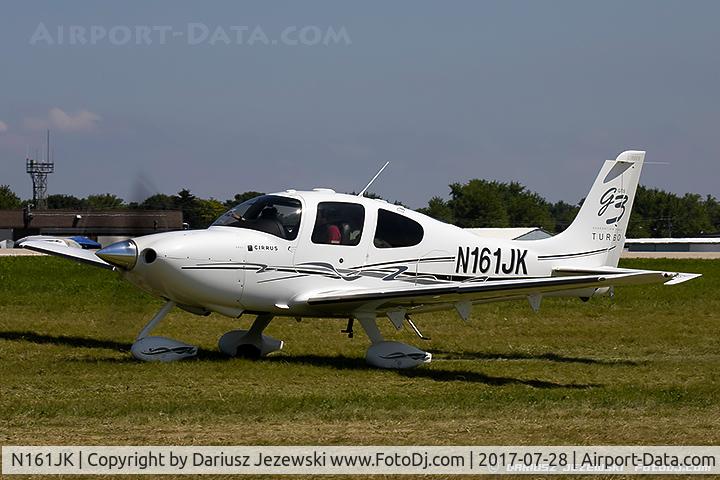 N161JK, 2007 Cirrus SR22 G3 GTS Turbo C/N 2462, Cirrus SR22  C/N 2462, N161JK