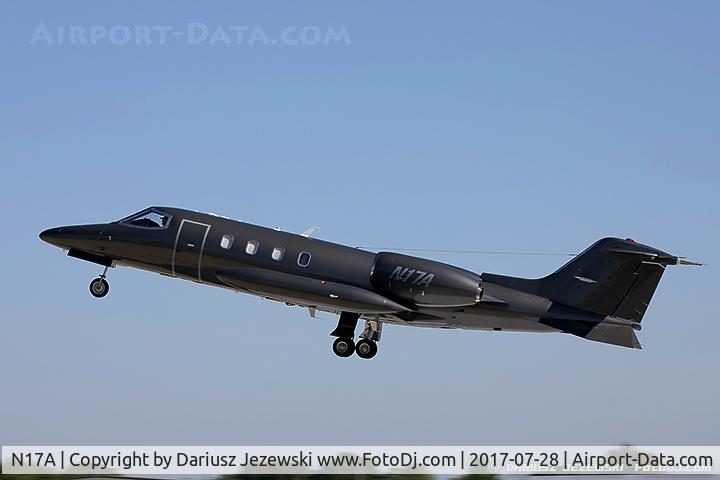 N17A, 1980 Learjet 36A C/N 36-046, Gates Learjet Corp. 36A  C/N 46, N17A