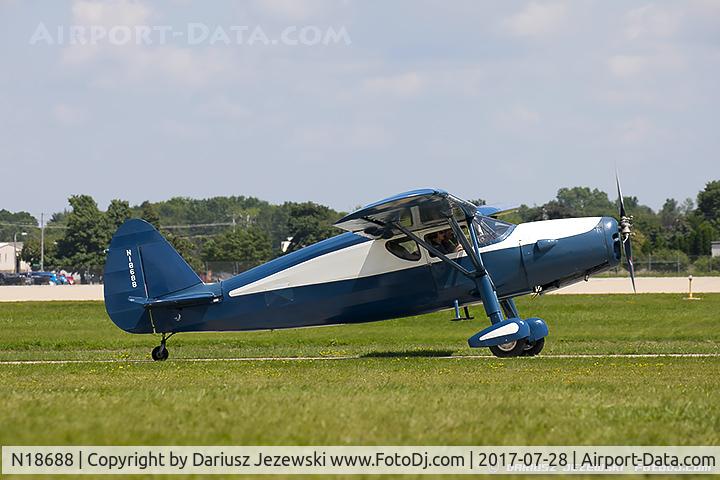 N18688, 1939 Fairchild 24R-46 C/N W-101, Fairchild 24R-46  C/N W-101 , N18688