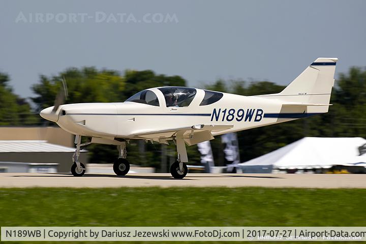 N189WB, 1984 Stoddard-Hamilton Glasair III C/N 3074, Glasair III  C/N 3074, N189WB
