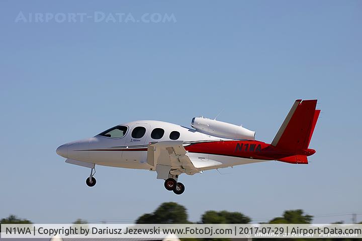 N1WA, 2015 Cirrus SF50 Vision C/N 0006, Cirrus SF50 Vision  C/N 6, N1WA