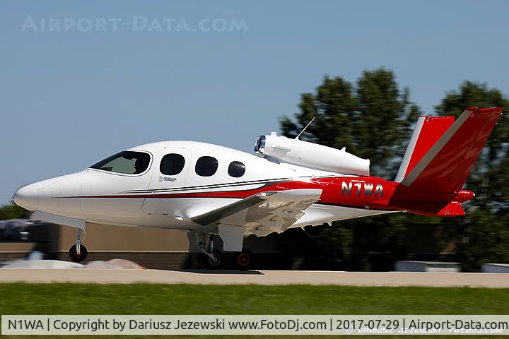 N1WA, 2015 Cirrus SF50 Vision C/N 0006, Cirrus SF50 Vision  C/N 6, N1WA