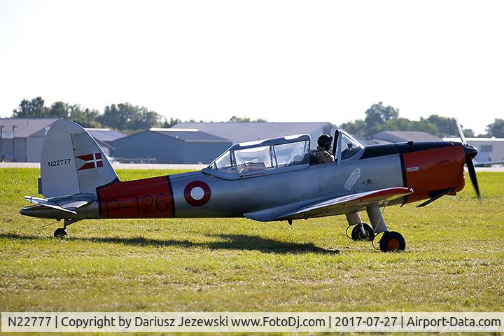 N22777, 1950 De Havilland DHC-1 Chipmunk 22 C/N C1/0105, De Havilland Canada DHC-1 Chipmunk 22  C/N C1/0105, N22777