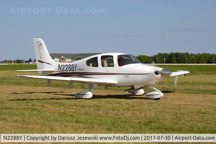 N2288Y, Cirrus SR20 C/N 1218, Cirrus SR20  C/N 1218, N2288Y