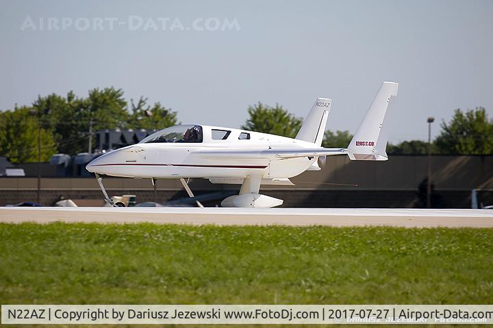 N22AZ, 1993 Co-Z Cozy C/N 442, Co-Z Cozy  C/N 442, N22AZ