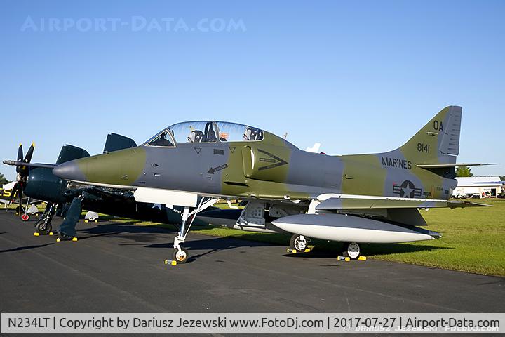 N234LT, Douglas TA-4J Skyhawk C/N 14178, Mcdonnell Douglas TA-4J Skyhawk  C/N 158141, N234LT