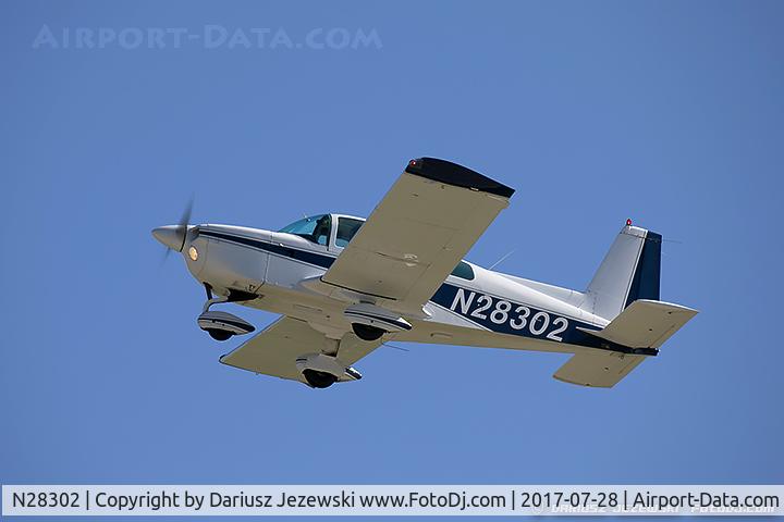 N28302, 1977 Grumman American AA-5B Tiger C/N AA5B0539, Grumman American AA-5B Tiger  C/N AA5B0539 , N28302