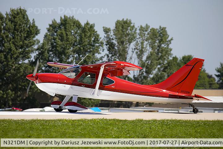 N321DM, 2008 Glasair GS-2 Sportsman C/N 7264, Glasair GS-2 Sportsman  C/N 7264, N321DM