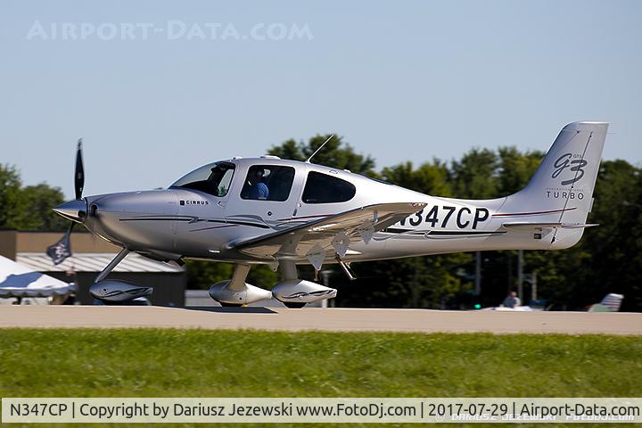 N347CP, 2008 Cirrus SR22 G3 GTS Turbo C/N 3044, Cirrus SR22  C/N 3044, N347CP