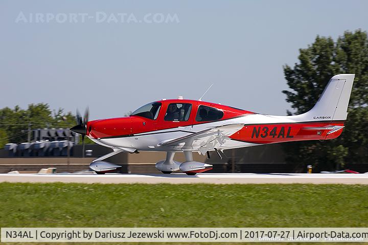 N34AL, 2017 Cirrus SR22T C/N 1516, Cirrus Design Corp SR22T  C/N 1516, N34AL