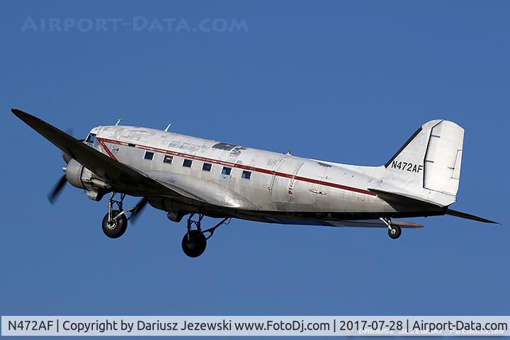 N472AF, 1944 Douglas DC3C-S1C3G (C-47A) C/N 13485, Douglas DC3C-S1C3G  C/N 13485, N472AF