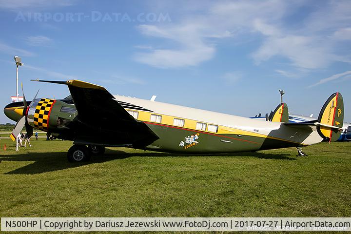 N500HP, 1963 Dee Howard Co 500 C/N 500-105, Dee Howard Company 500  C/N 500-105, N500HP