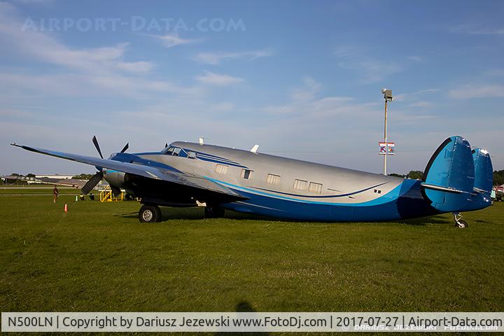N500LN, 1960 Howard (Lockheed) 500 (PV-1/B-34 Ventura) C/N 5560/49, Lockheed PV-1 Ventura  C/N 5560, N500LN