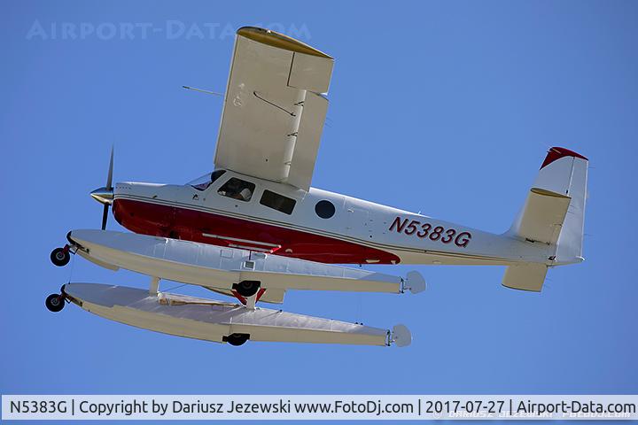 N5383G, 1967 Helio H-295/U10D C/N 1249, Helio H-295 Super Courier  C/N 1249, N5383G