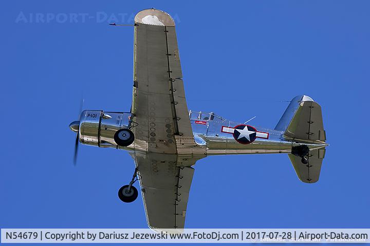 N54679, 1941 Consolidated Vultee BT-13A C/N 2990, Consolidated Vultee BT-13A Valiant C/N 2990, N54679