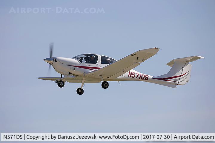 N571DS, 2005 Diamond DA-40 Diamond Star C/N 40.571, Diamond DA-40 Diamond Star  C/N 40.571, N571DS