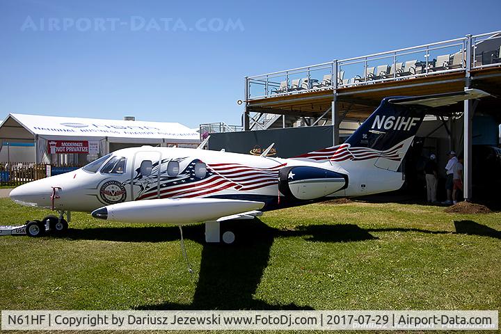 N61HF, 2007 Eclipse Aviation Corp EA500 C/N 000012, Eclipse Aviation Corp EA500  C/N 12, N61HF