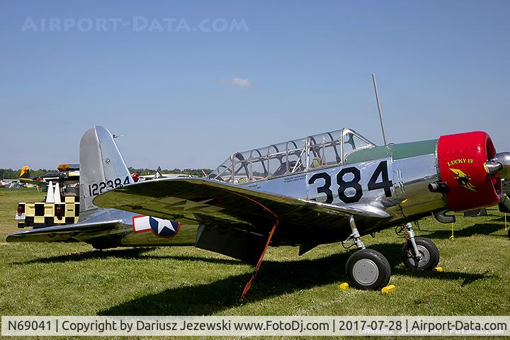 N69041, 1942 Consolidated Vultee BT-13A C/N 6462, Consolidated Vultee BT-13A Valiant  C/N 6462, N69041