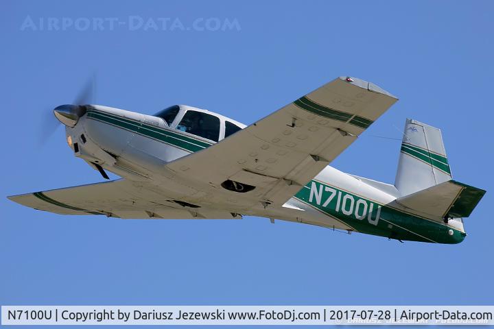 N7100U, 1964 Mooney M20C Ranger C/N 2730, Mooney M20C Ranger  C/N 2730, N7100U