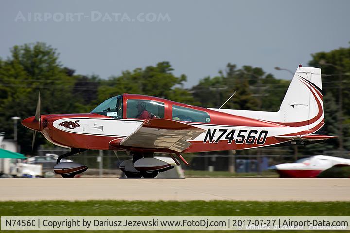 N74560, 1976 Grumman American AA-5B Tiger C/N AA5B-0251, Grumman American AA-5B Tiger  C/N AA5B-0251 , N74560